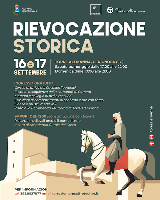 Torre Alemanna, una rievocazione storica per rivivere il medioevo