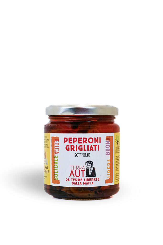 Peperoni grigliati Altereco olio di oliva 280 gr