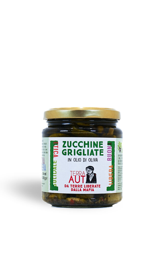 Zucchine grigliate Altereco in olio di oliva 280 gr