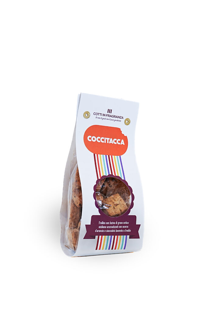 Coccitacca frollino scorza d'arancia e cioccolato