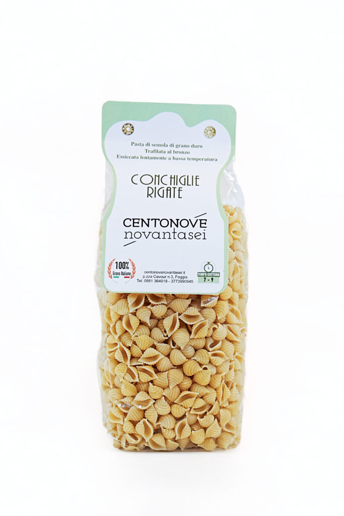 Conchiglie rigate - centonove/novantasei