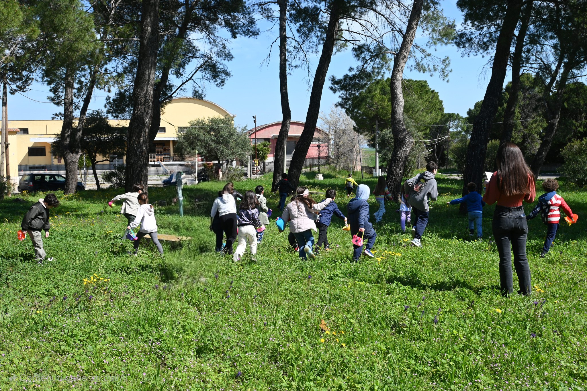 Torre Alemanna, tanti piccoli partecipanti alla “Caccia alle uova” di Pasqua