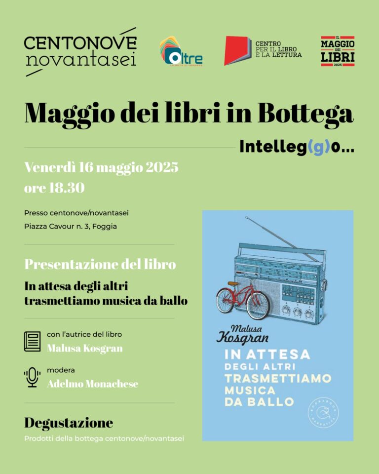 Foggia, “In attesa degli altri trasmettiamo musica da ballo” in bottega