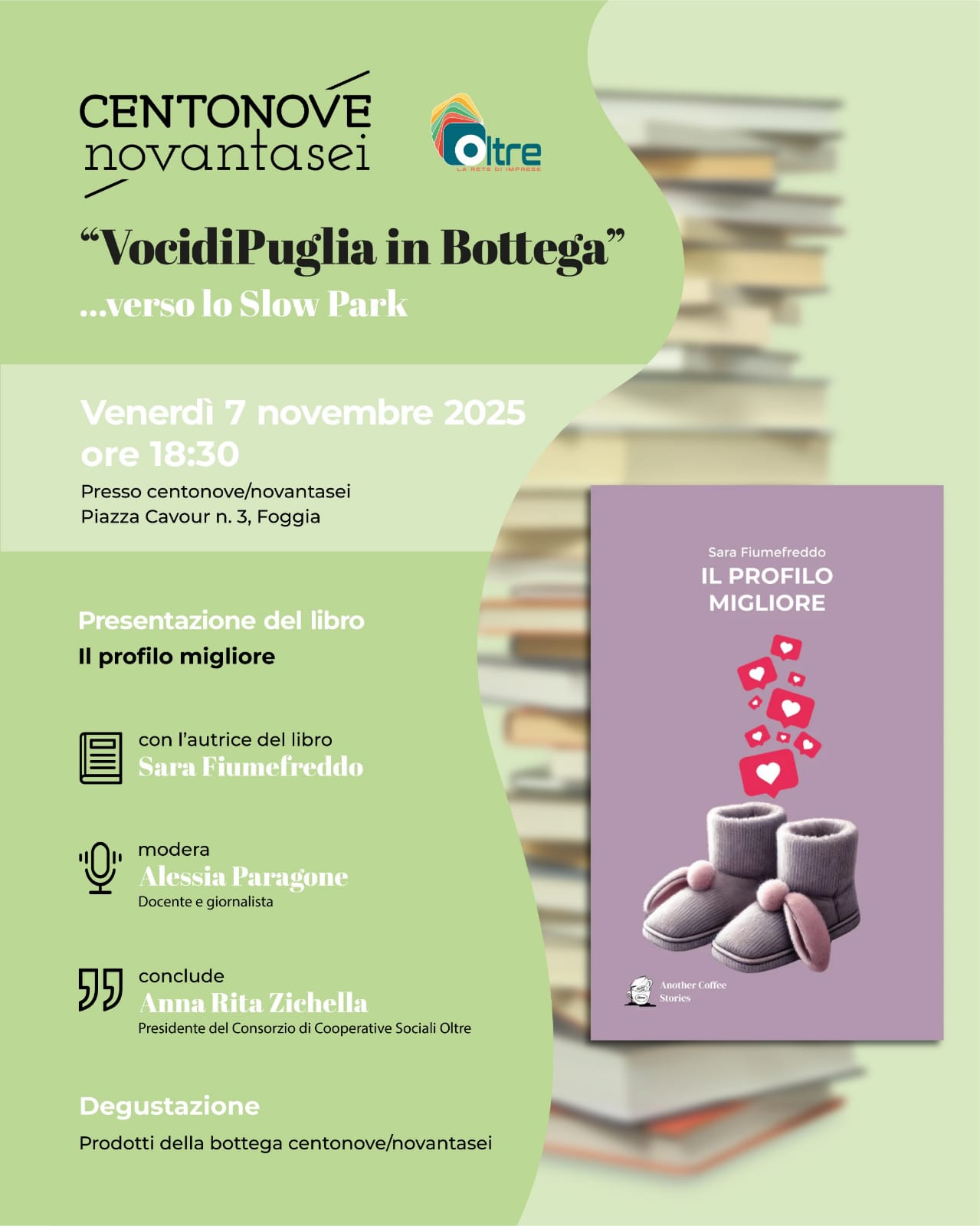 centonove/novantasei, essere o apparire: Sara Fiumefreddo presenta il romanzo “Il profilo migliore”