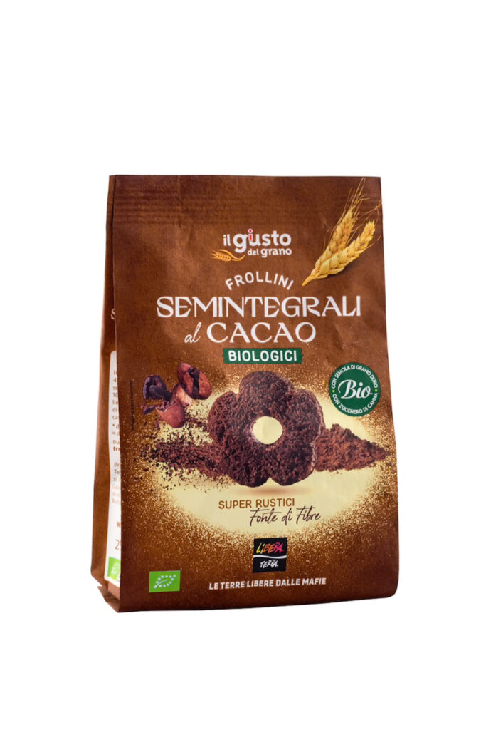 Frollini semitegrali al cacao - Libera Terra